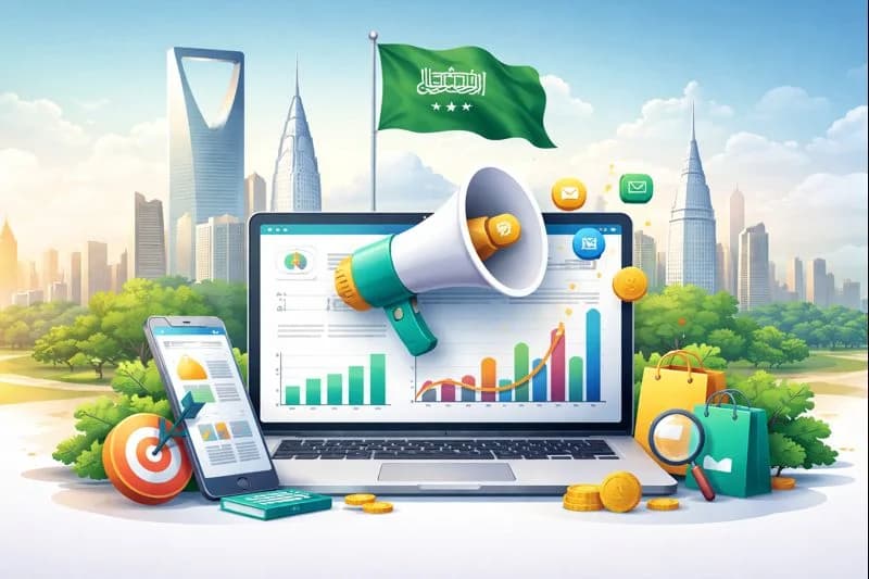 التسويق الإلكتروني ونمو الأعمال في السعودية: كيف تختار الطريق الصح وتتفوق على منافسينك؟