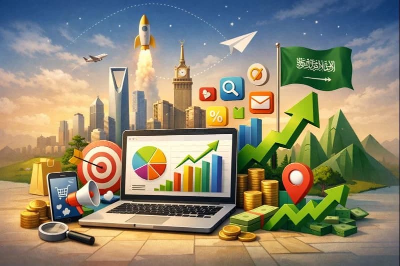 التسويق الإلكتروني بخطة واضحة: كيف تختار أفضل طرق التسويق الإلكتروني في السعودية وتحقق نمو حقيقي؟