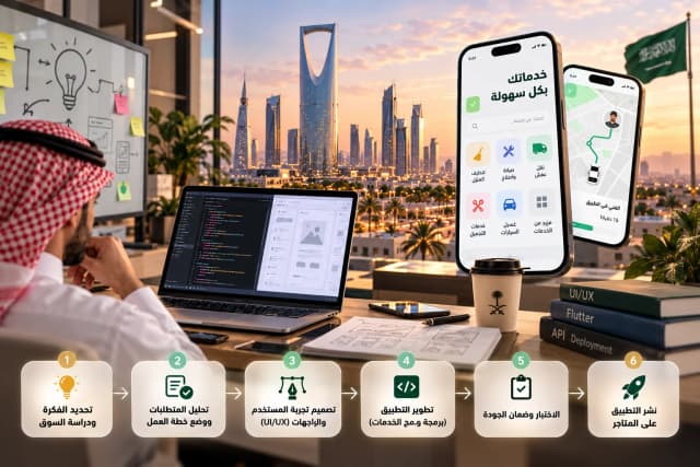 خطوات عمل تطبيق جوال في السعودية
